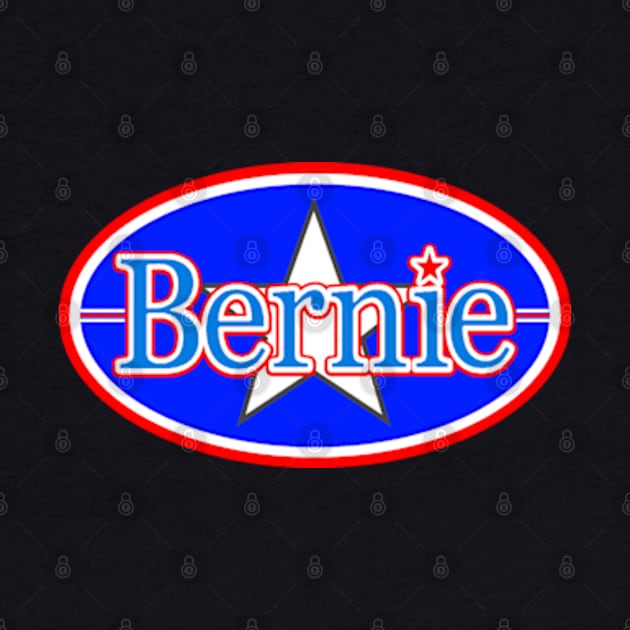 BERNIE STAR RED WHITE BLUE 2016 PRESIDENT by colormecolorado